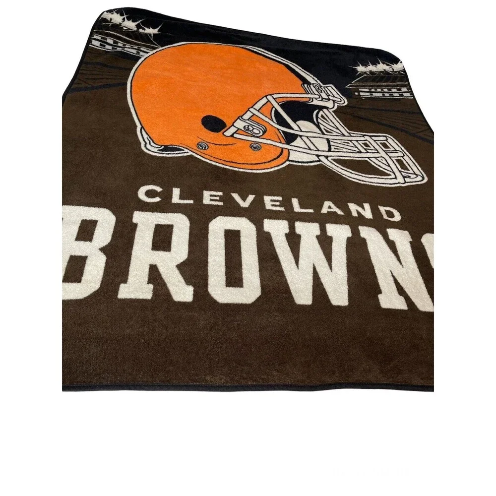 NFL Cleveland Browns Soft Fleece Throw‎ Blanket 56